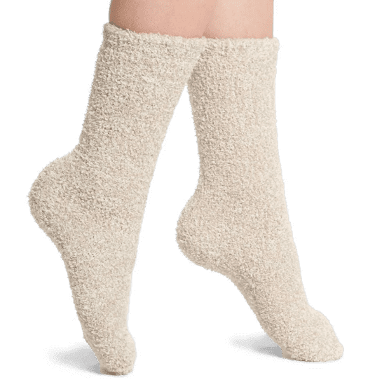 Custom fuzzy socks